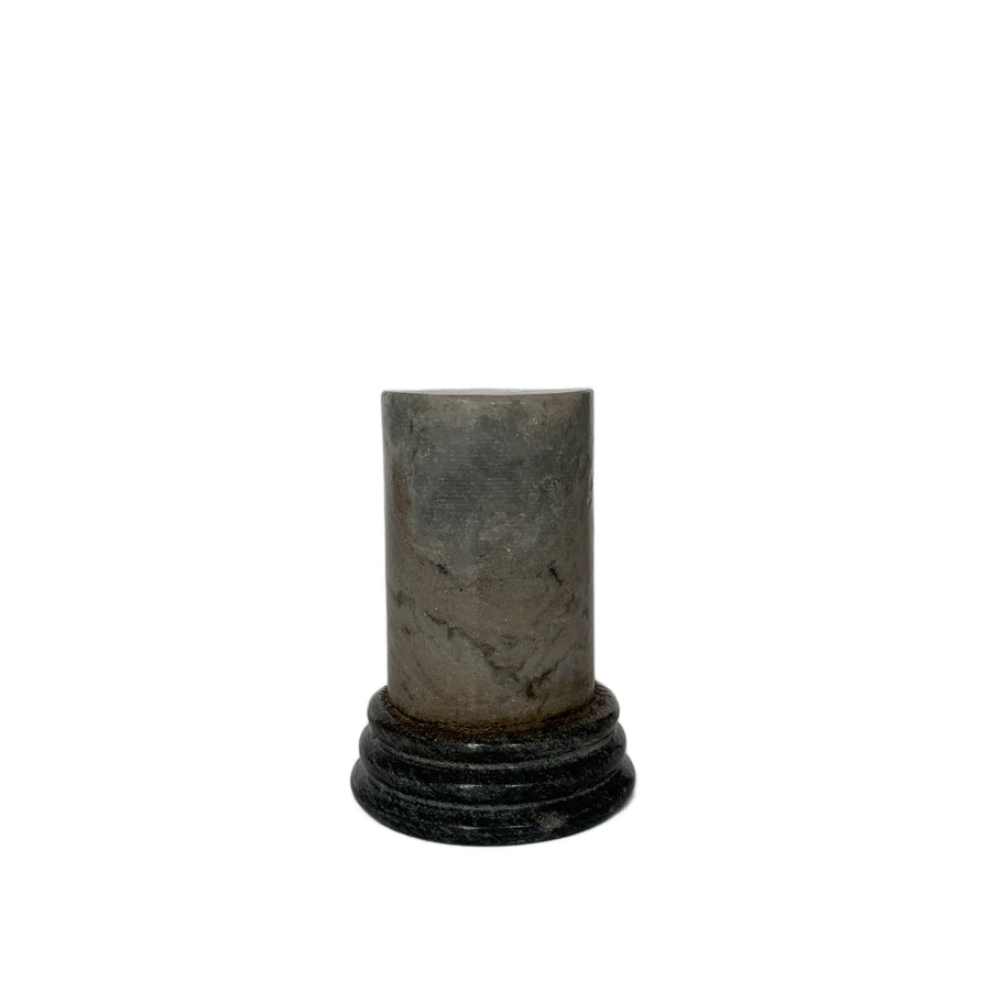 Grigio Perla Marble Grand Tour Style Pedestal