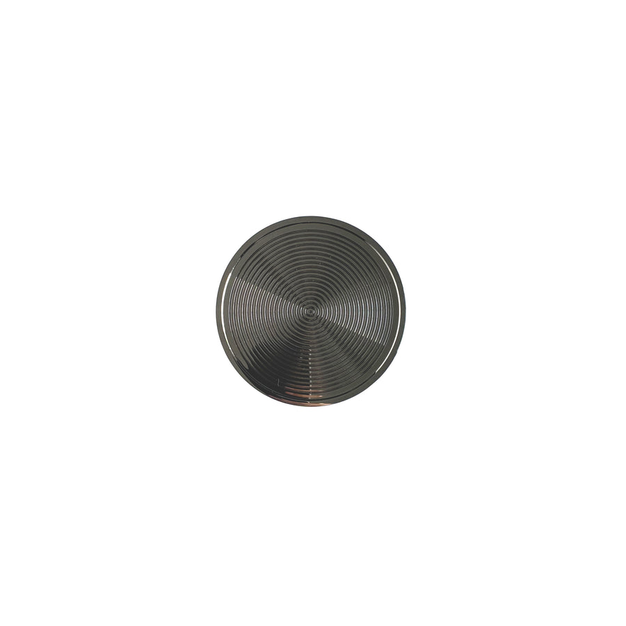 Art Deco-inspired Benito Polished Nickel Drink Table