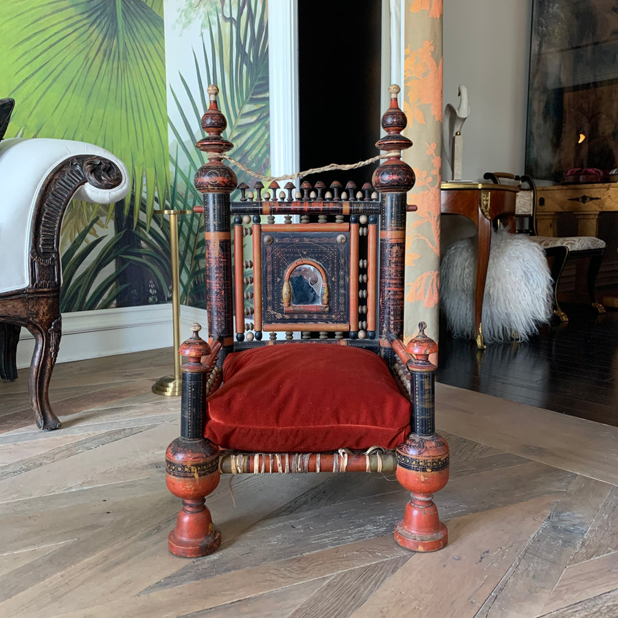 Petite Pakistani Punjabi Chair