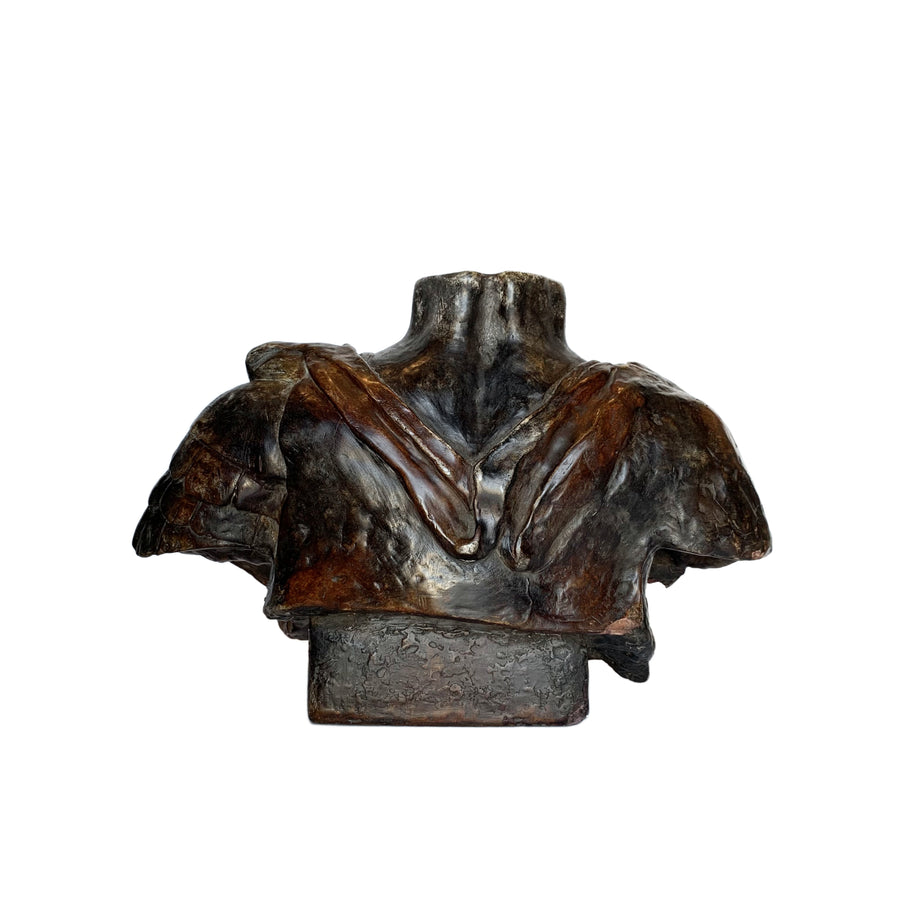 Vintage Neoclassical Style Plaster Bust