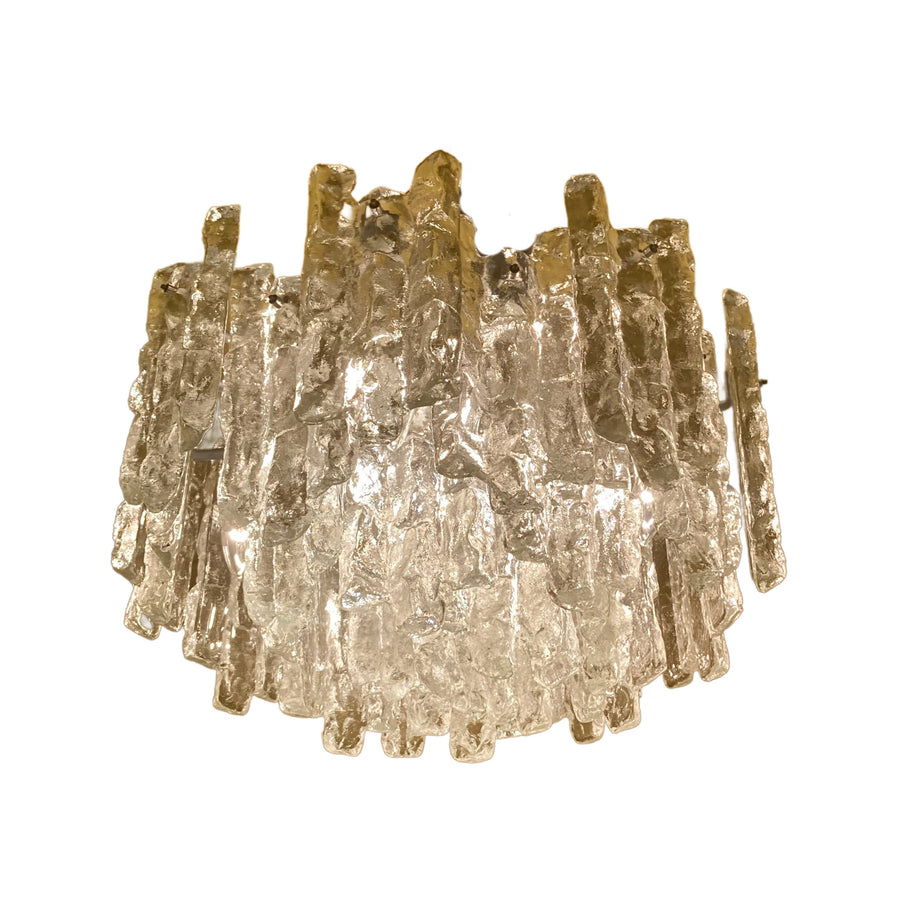 Kalmar Ice Glass Chandelier