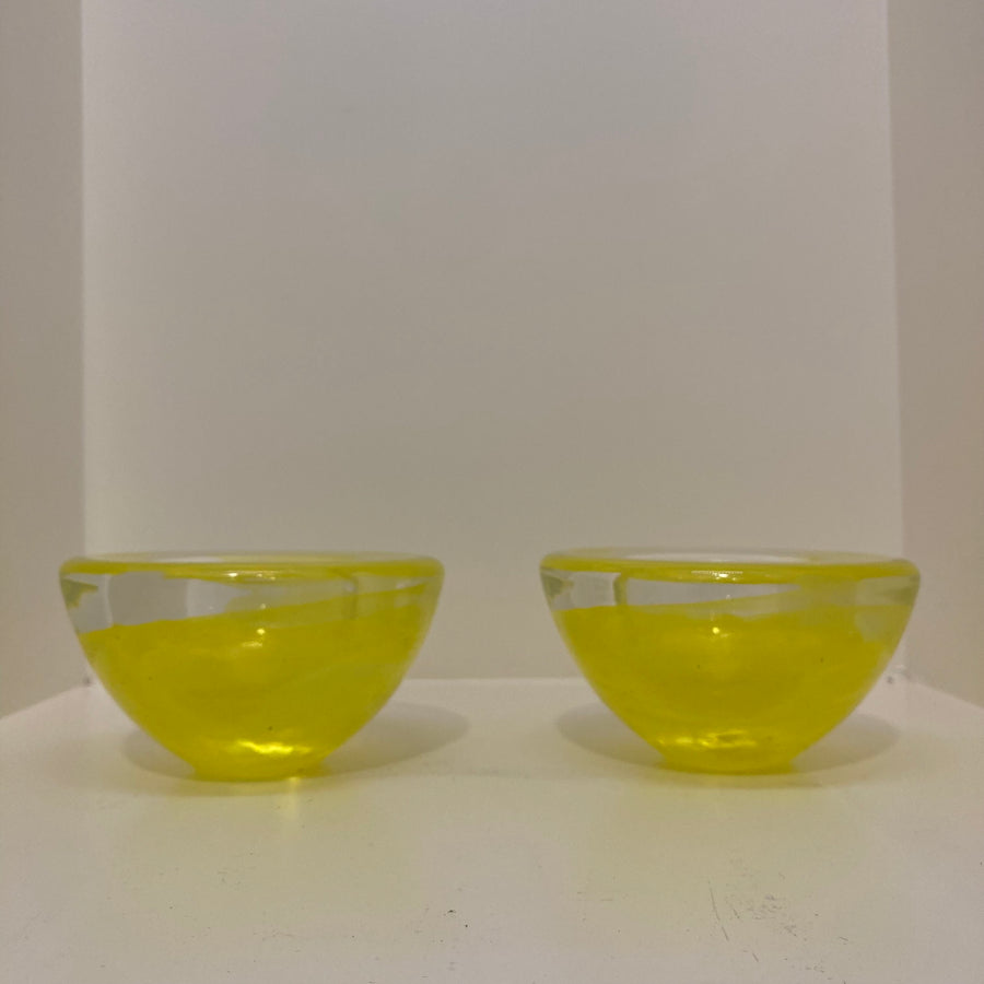 Lemon Yellow Kosta Boda Bowl(s)  4.5