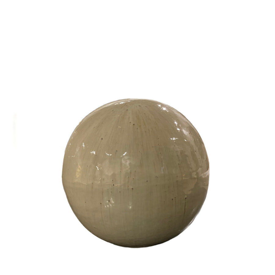 Glazed Earthenware Ceramic Orb Sphere 11