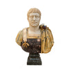 Marble Hadrian Roman Brecchia Marble Bust