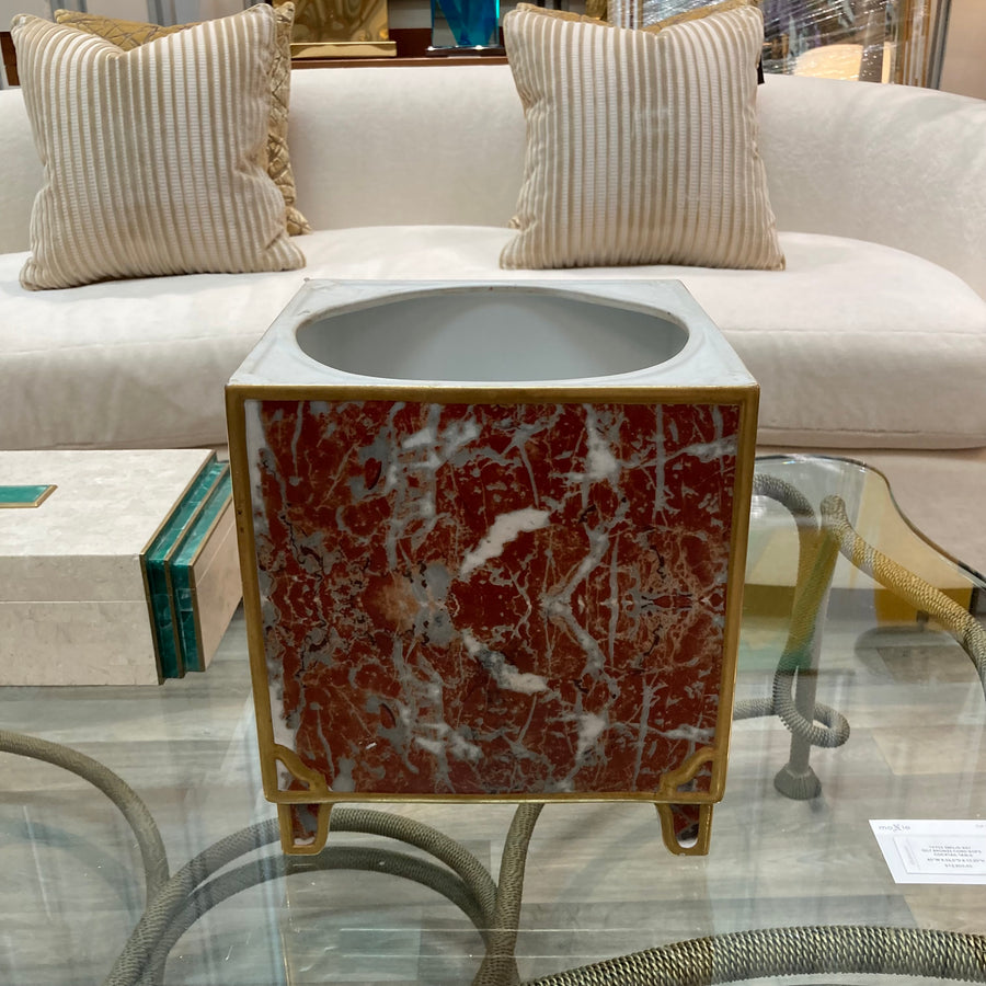 Vintage Giulia Mangani Faux Marble Porcelian