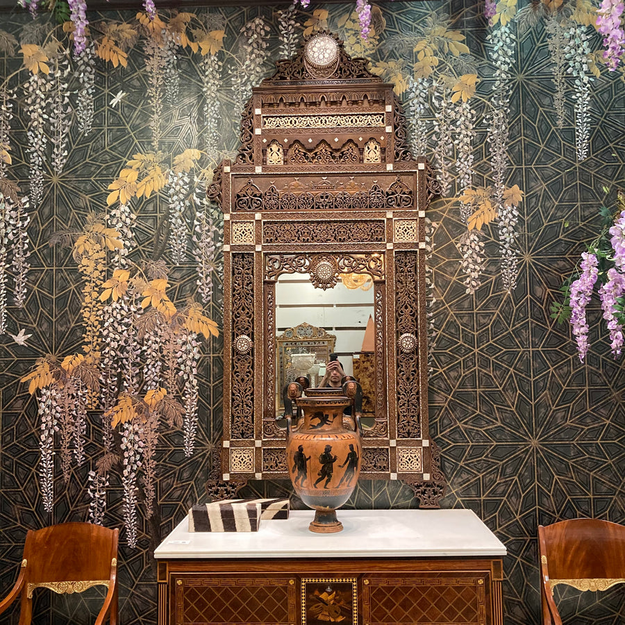 Early 20th Century Syrian Inlay Mirror