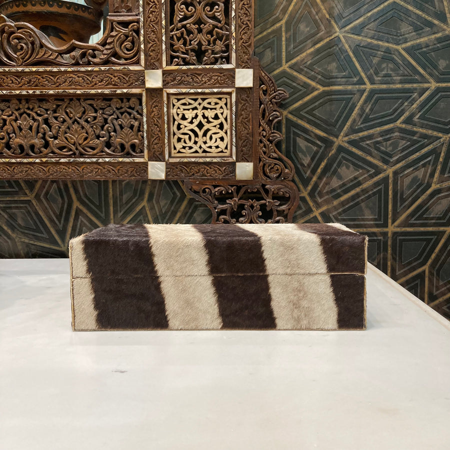 Zebra Hide Box