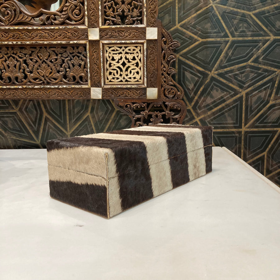 Zebra Hide Box