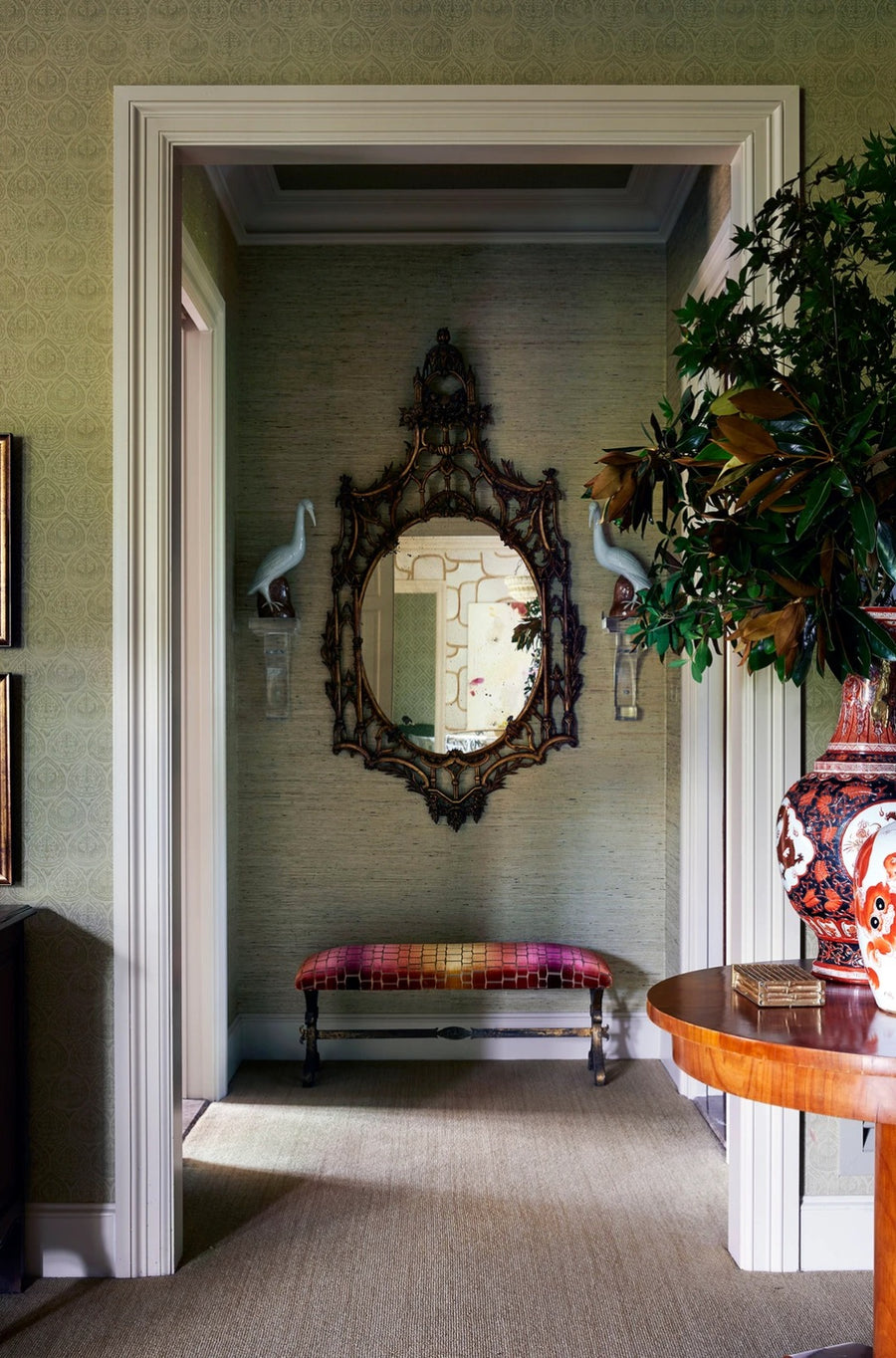 19th Century Giltwood Chippendale Mirror