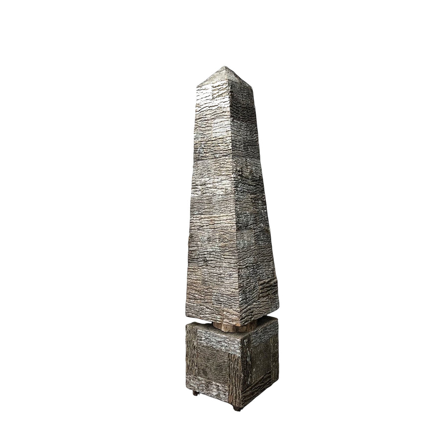 Pair Raleigh Adams Artisanal Monumental Obelisks