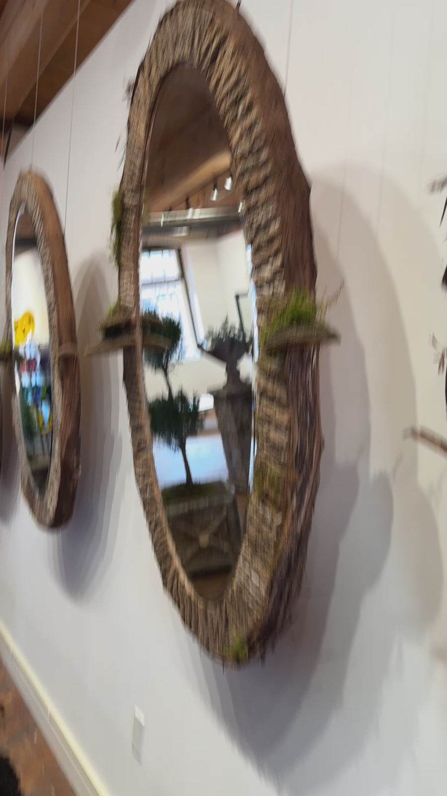 Raleigh Adams Oval Woodland Mirror(s)