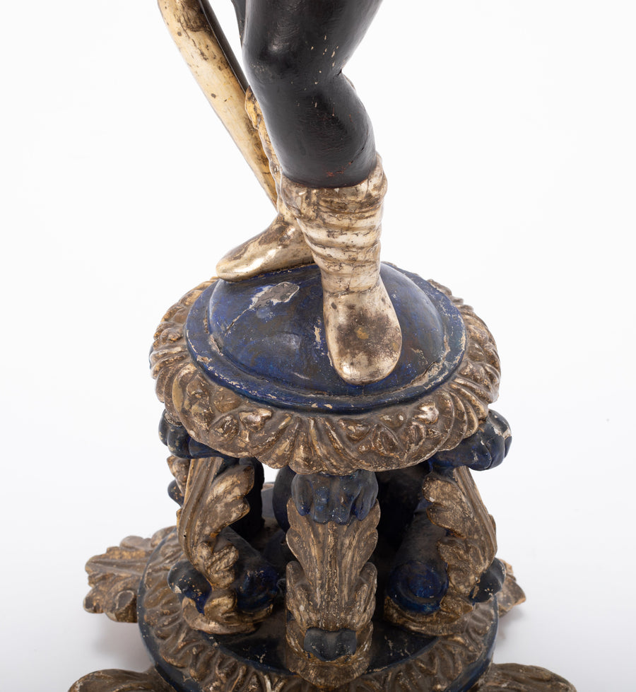 19th Century Cupid Venetian Blackamoor