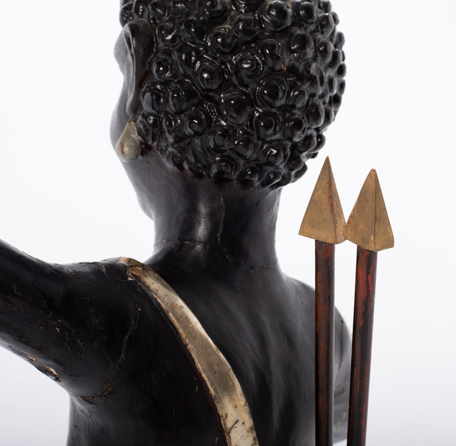 19th Century Cupid Venetian Blackamoor