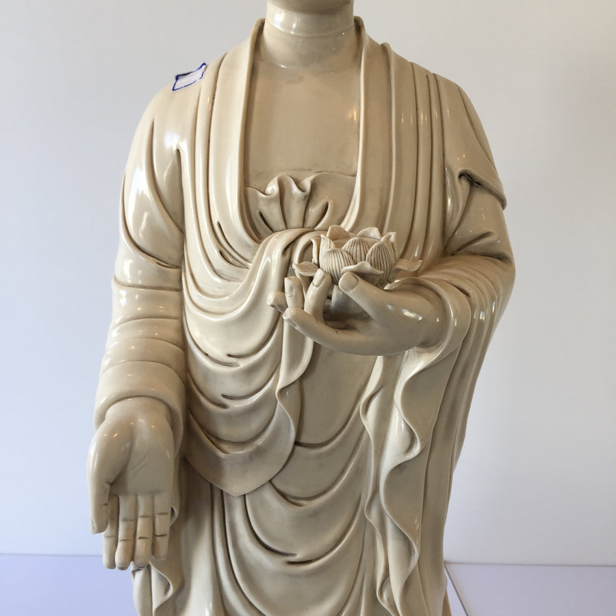20th Century Blanc De Chine Buddha