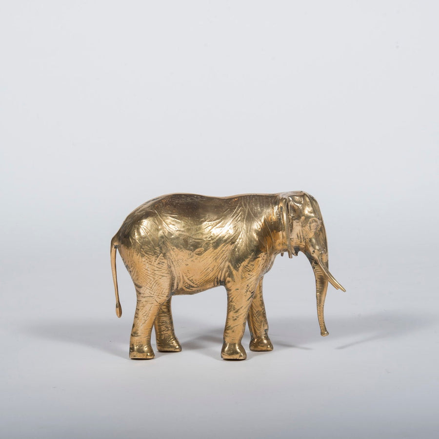 Vintage Brass Elephant – Moxie Interiors