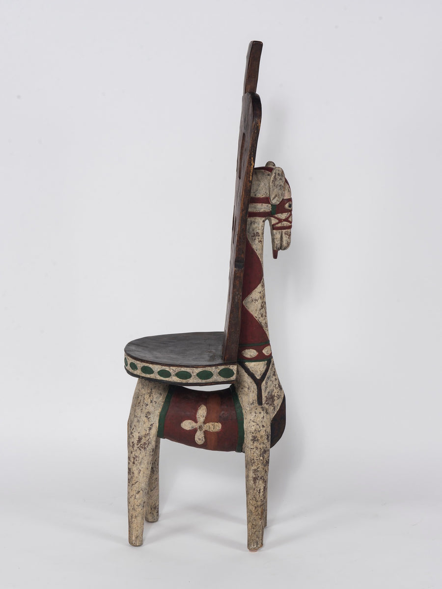 African Baga Horse Chair