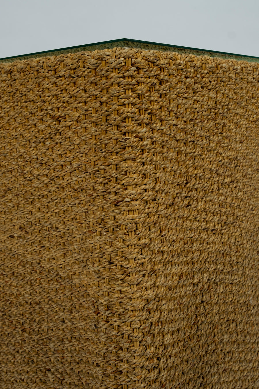 Vintage Sisal Draped Waterfall Table