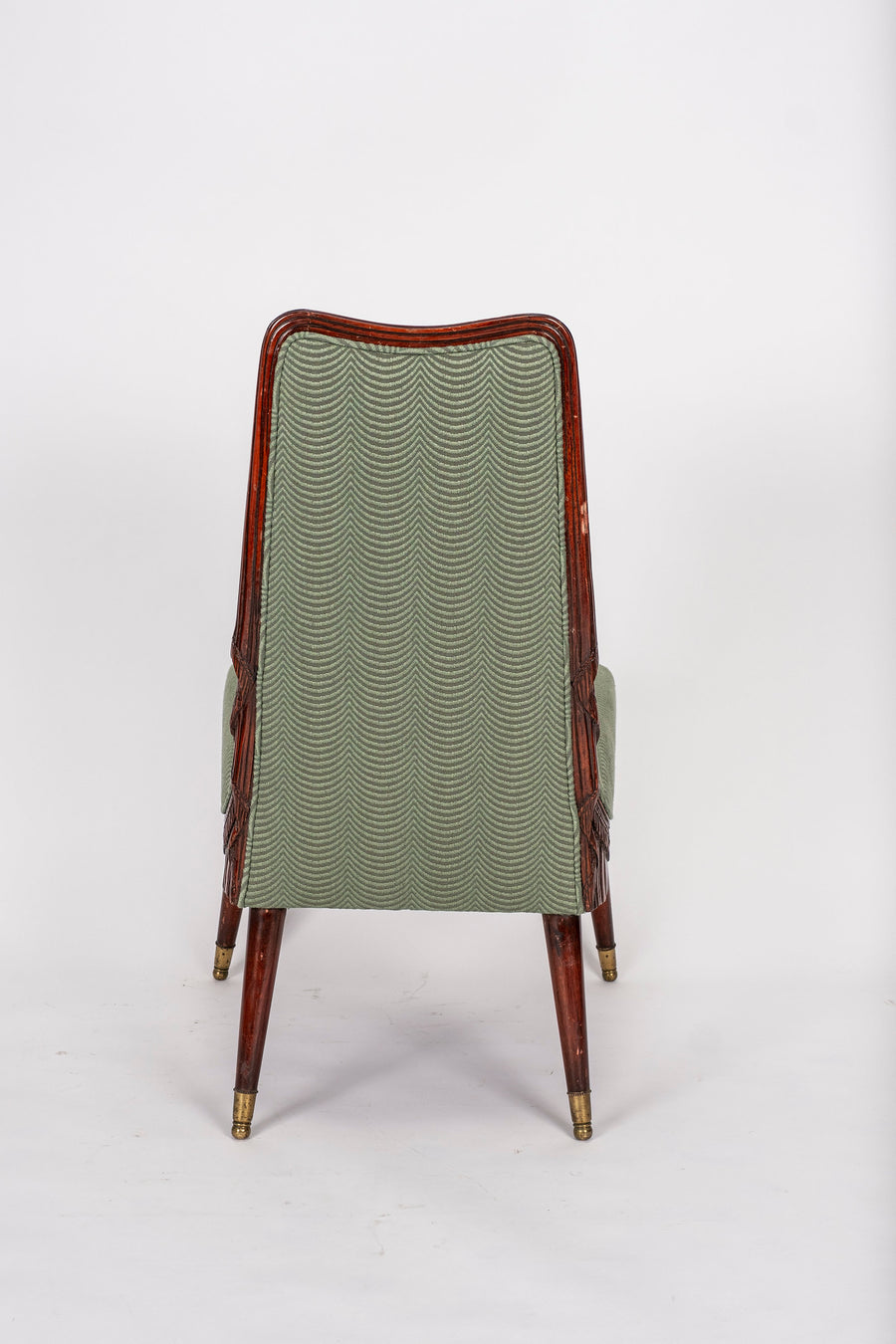 Pair Neisha Crosland Hurdles Art Deco Chairs