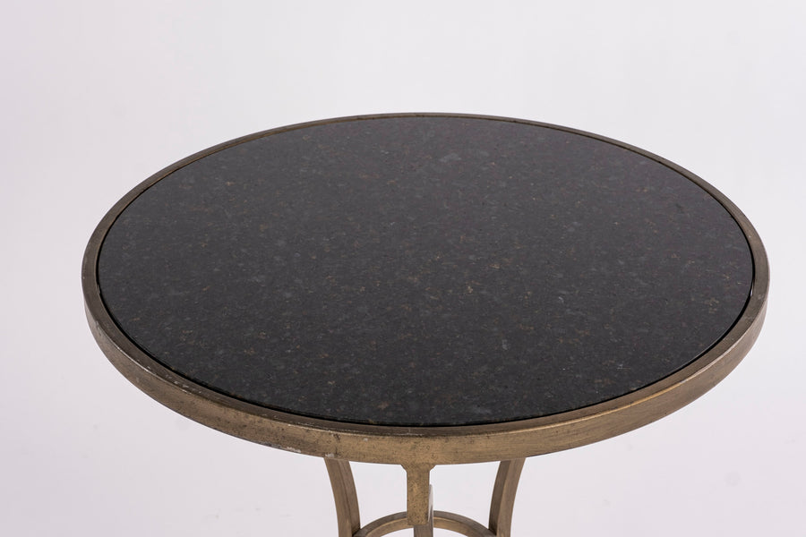 Gueridon With Granite Top