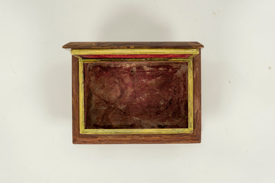Brown Marble Box