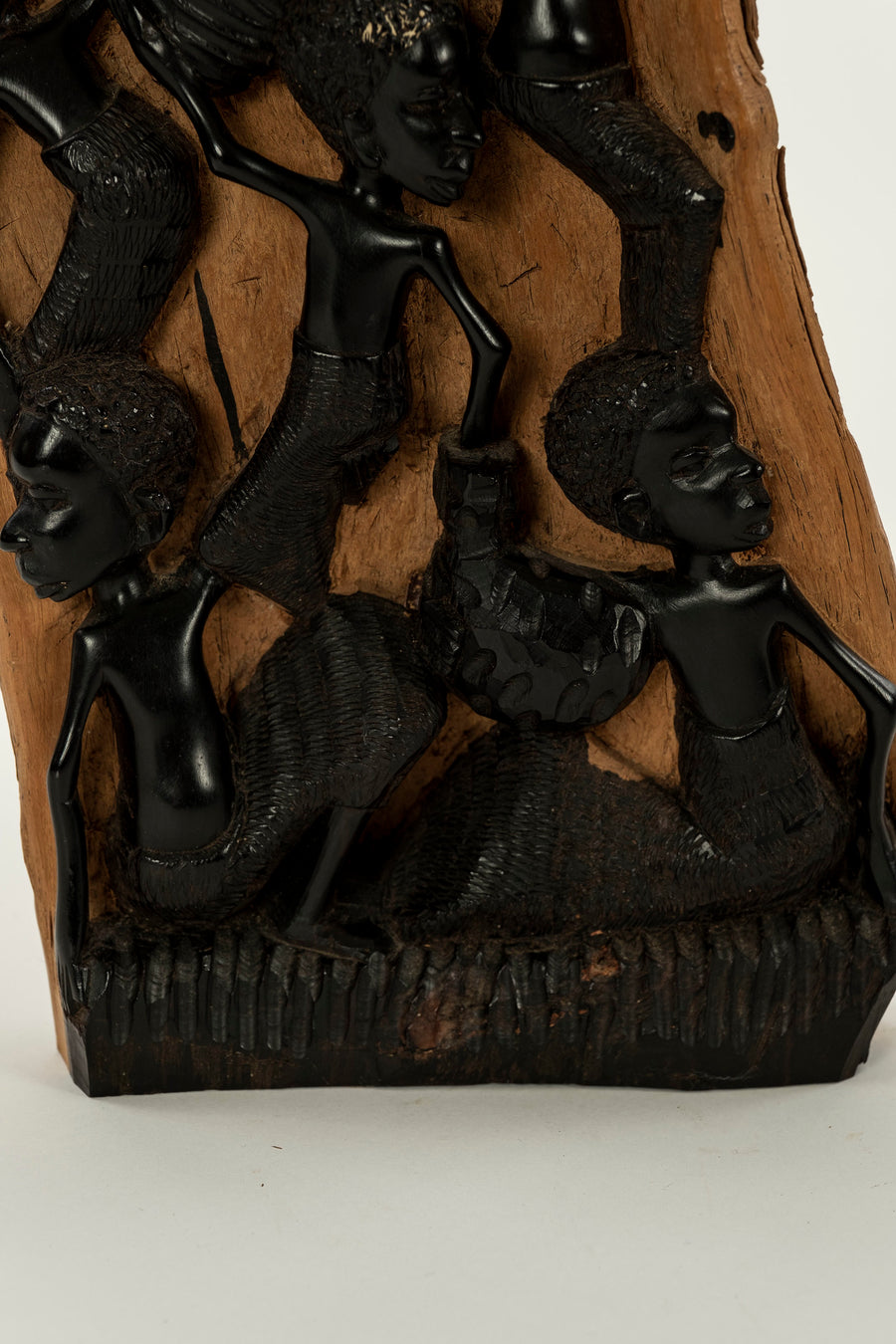 Contemporary Ebony Makonde African Wood Carving