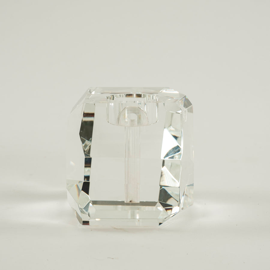 Gemstone Crystal Bud Vase