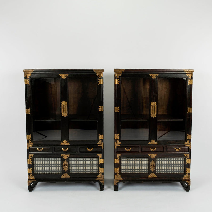 Pair of Korean Display Cabinets