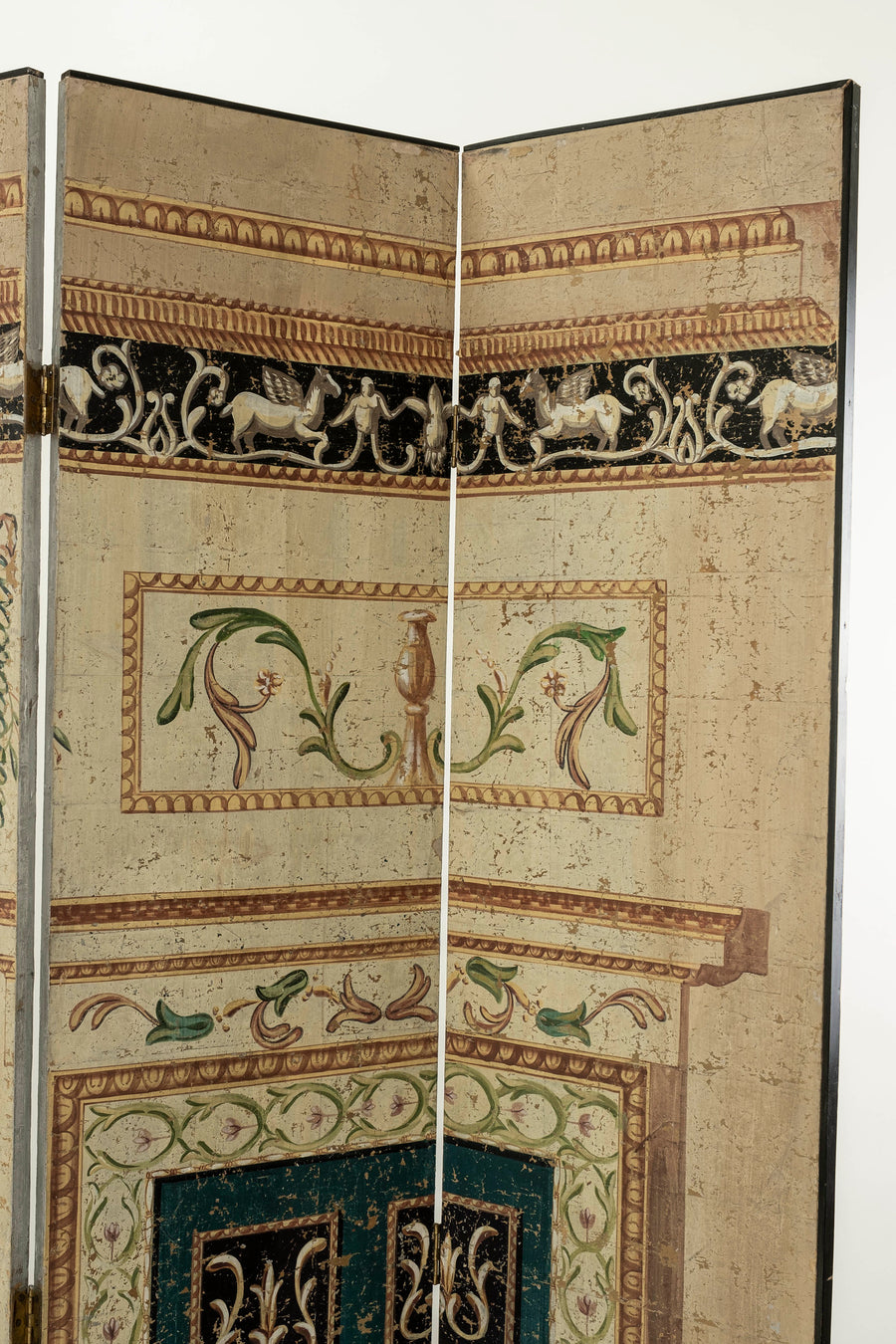 Painted Italian Folding Screen