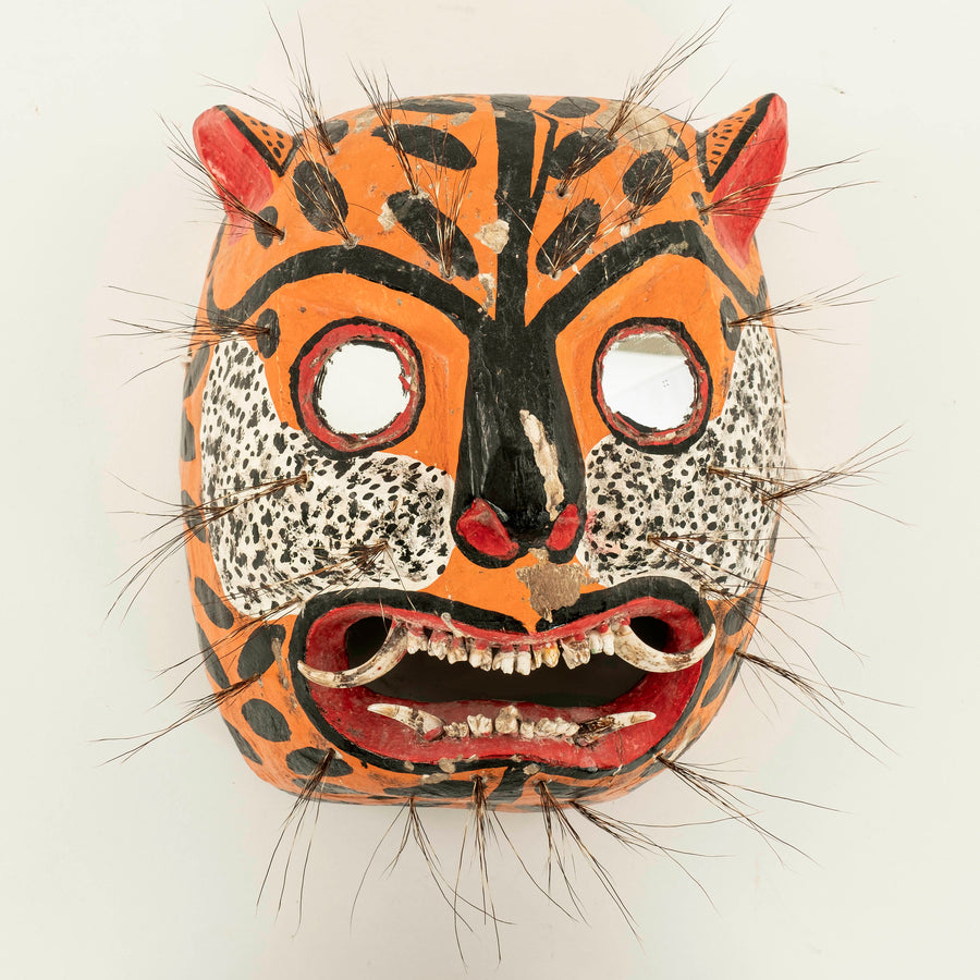 Hand Painted Tiger Mask