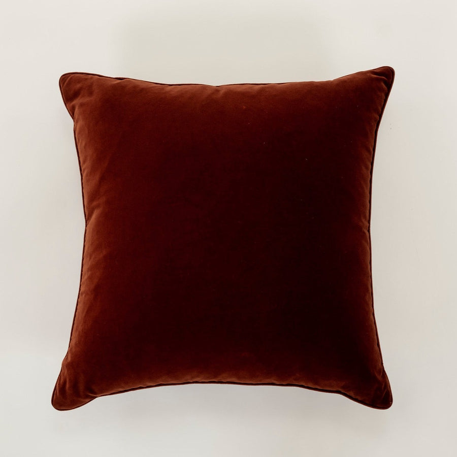 Saffron Velvet Pillow