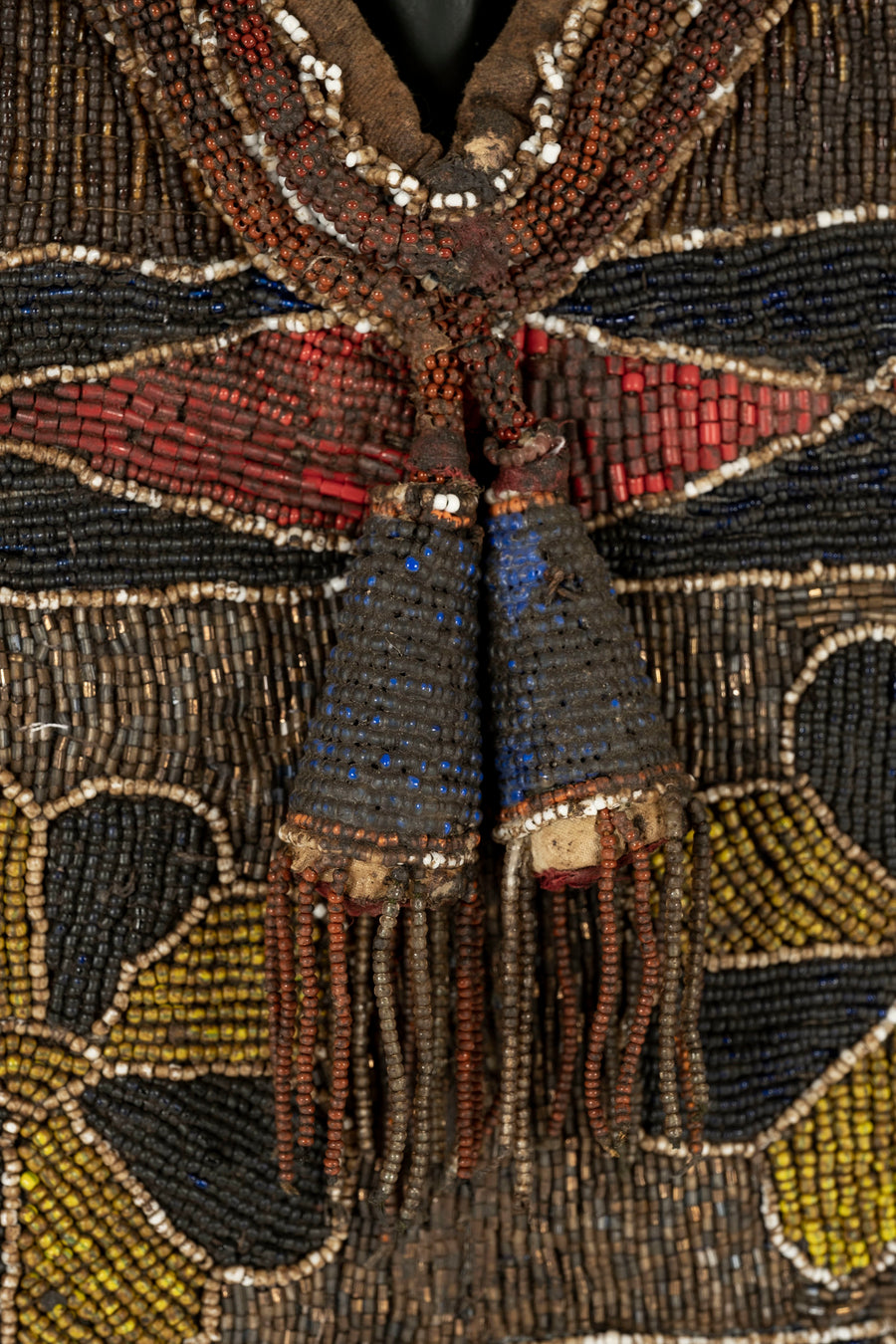 African Beaded Warrior Vest