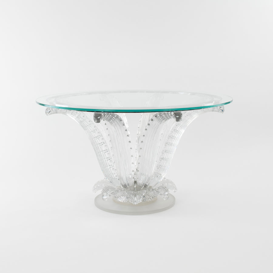 Lalique Crystal Cactus Dining Table Base