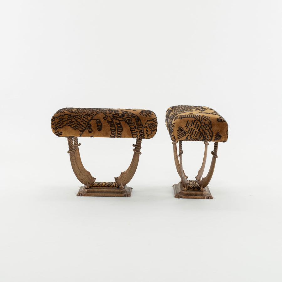 Pair Sword Tabourets