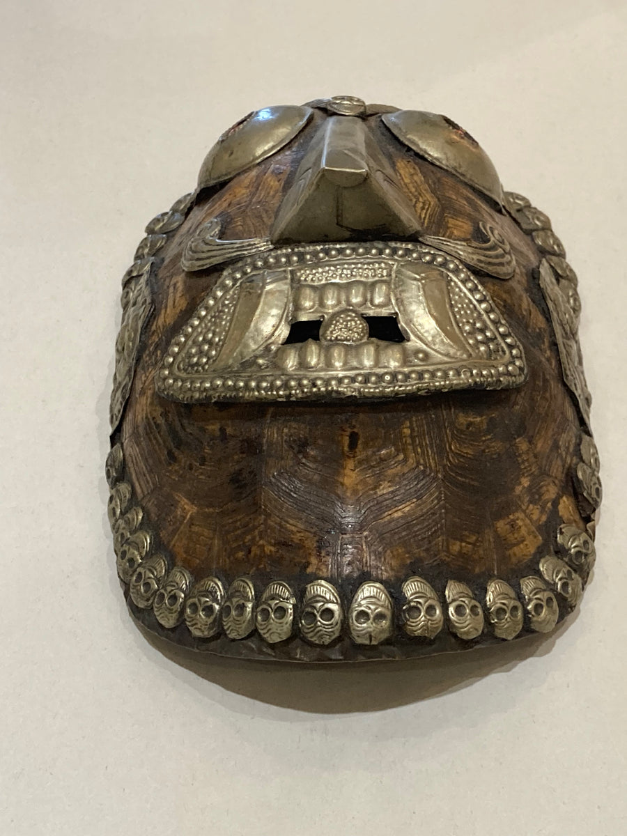 Small Tibetan Buddhist Turtle Shell Mask