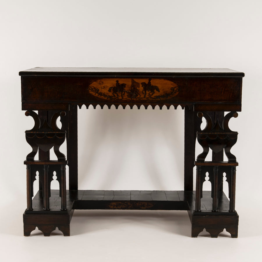 Pair Early 19th Century Neapolitan Consoles